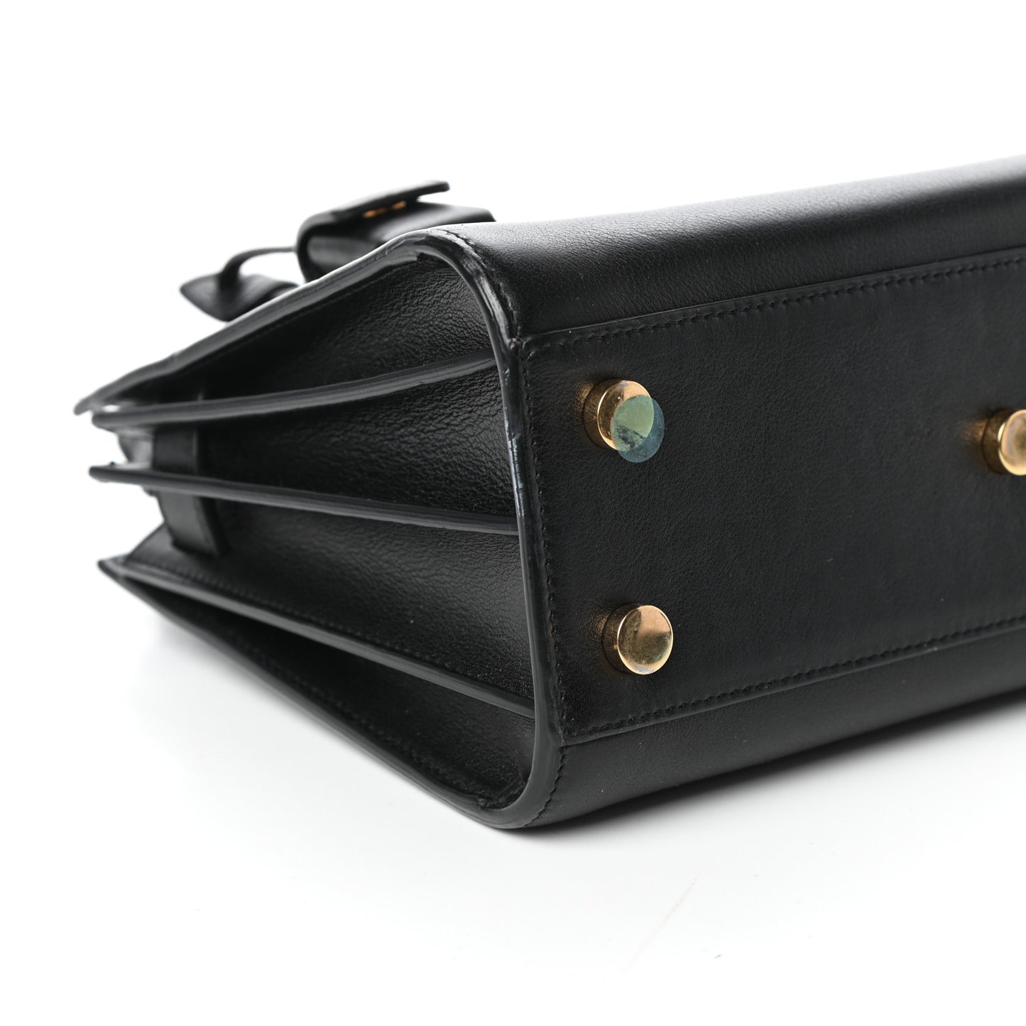 Calfskin Nano Sac De Jour Black