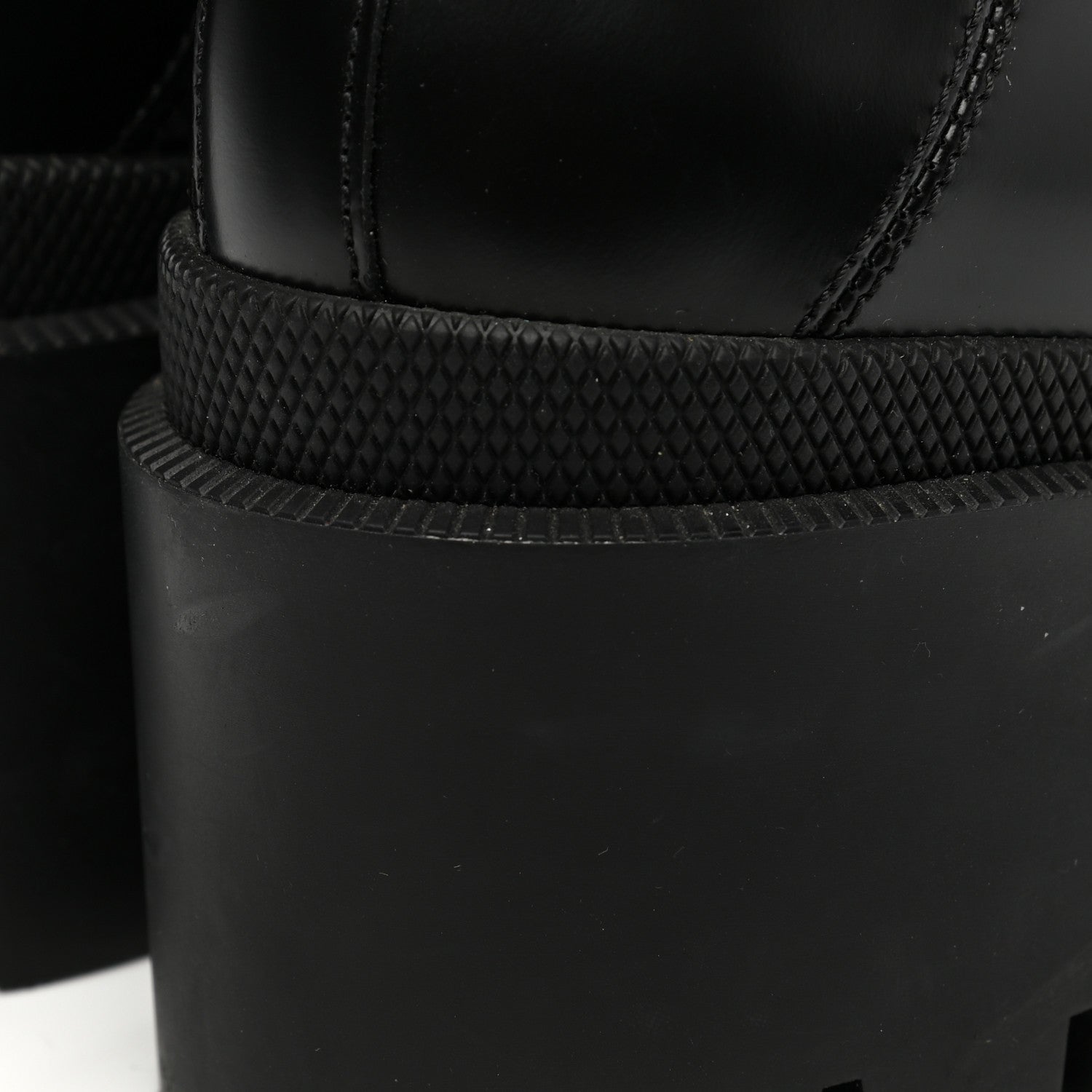 Gucci Calfskin Sylvie Web Womens Lace Up Combat Boots 39 Black 10 of 12