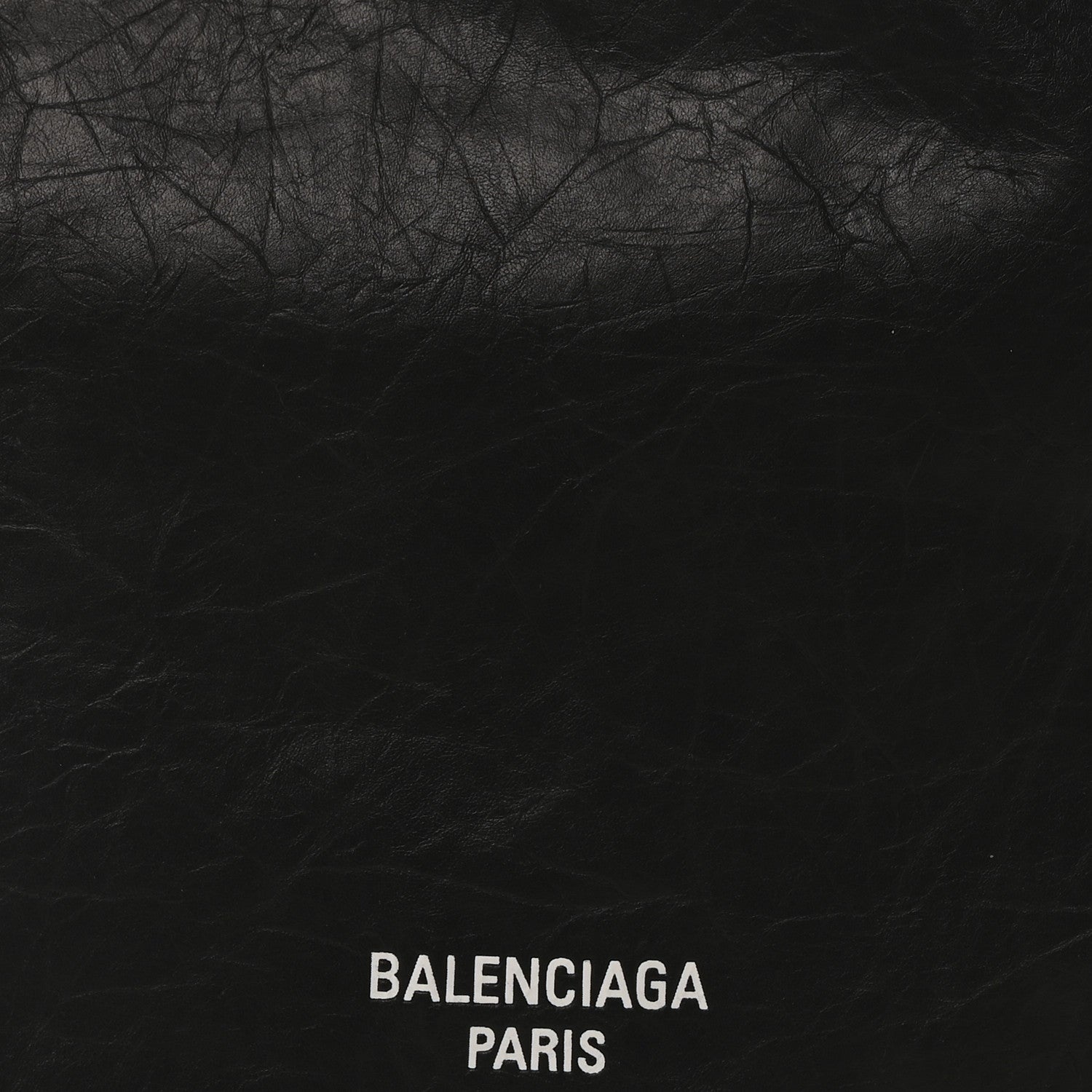 Balenciaga Crushed Calfskin Medium Crush Tote Bag Black 8 of 10