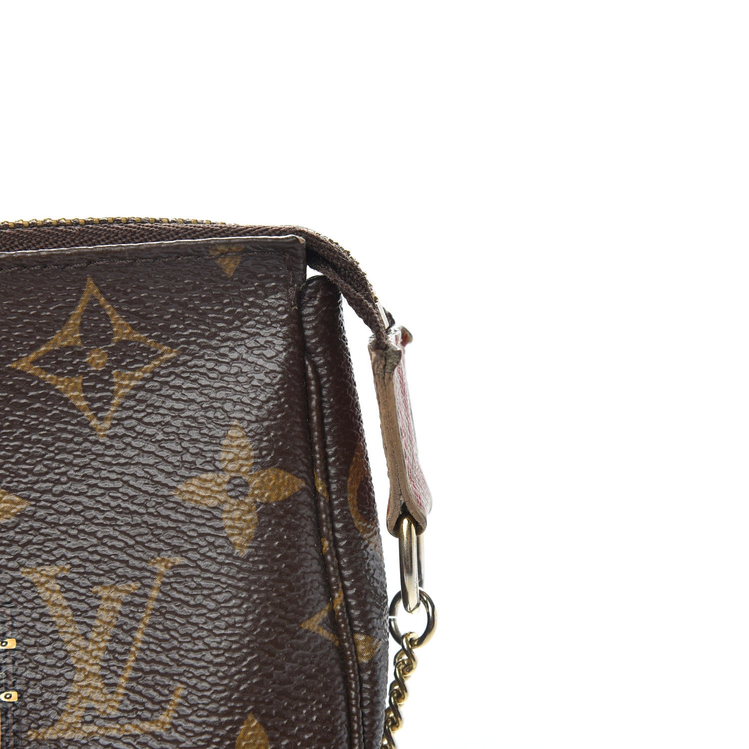Louis Vuitton Monogram Trunks and Locks Mini Pochette Accessories 10 of 12