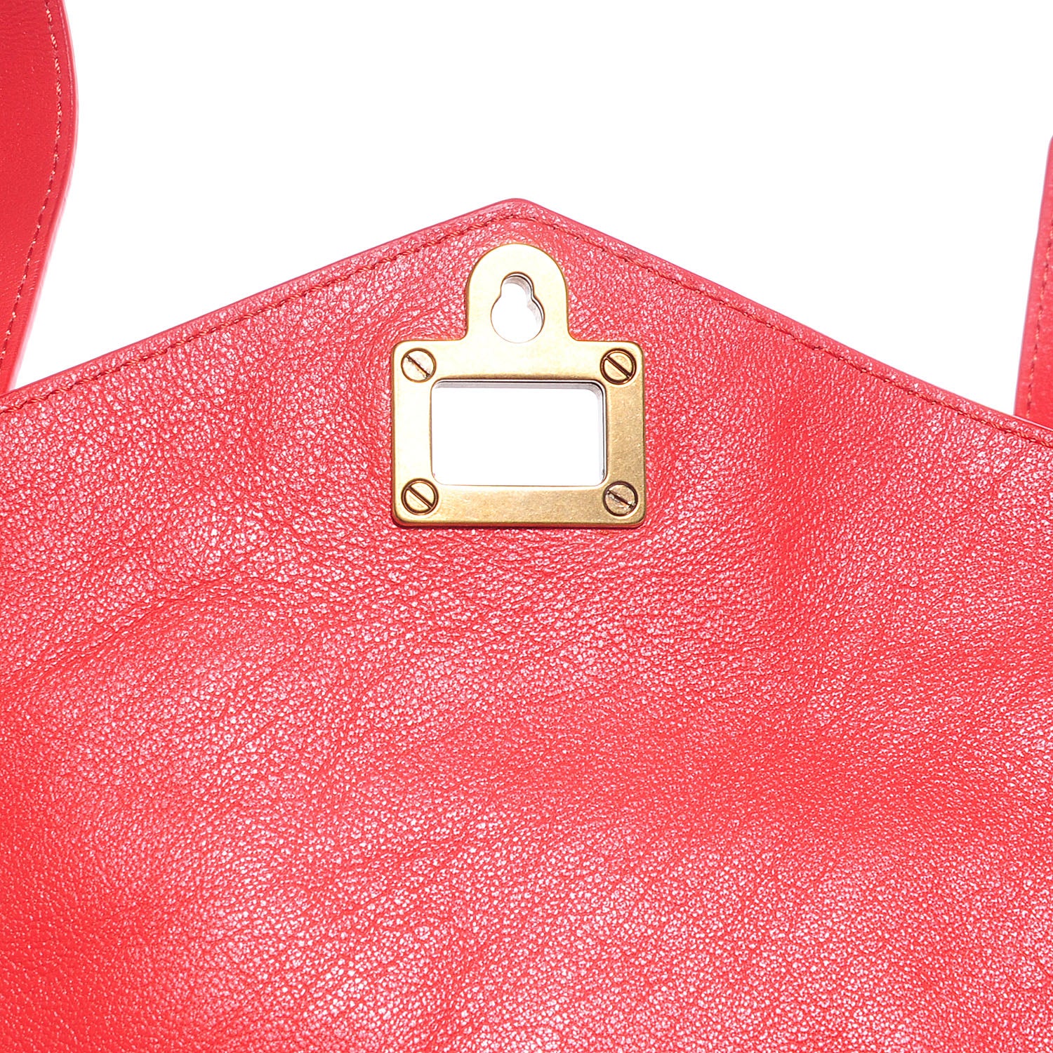 Proenza Schouler Lambskin Medium PS1 Satchel Deep Coral 8 of 12