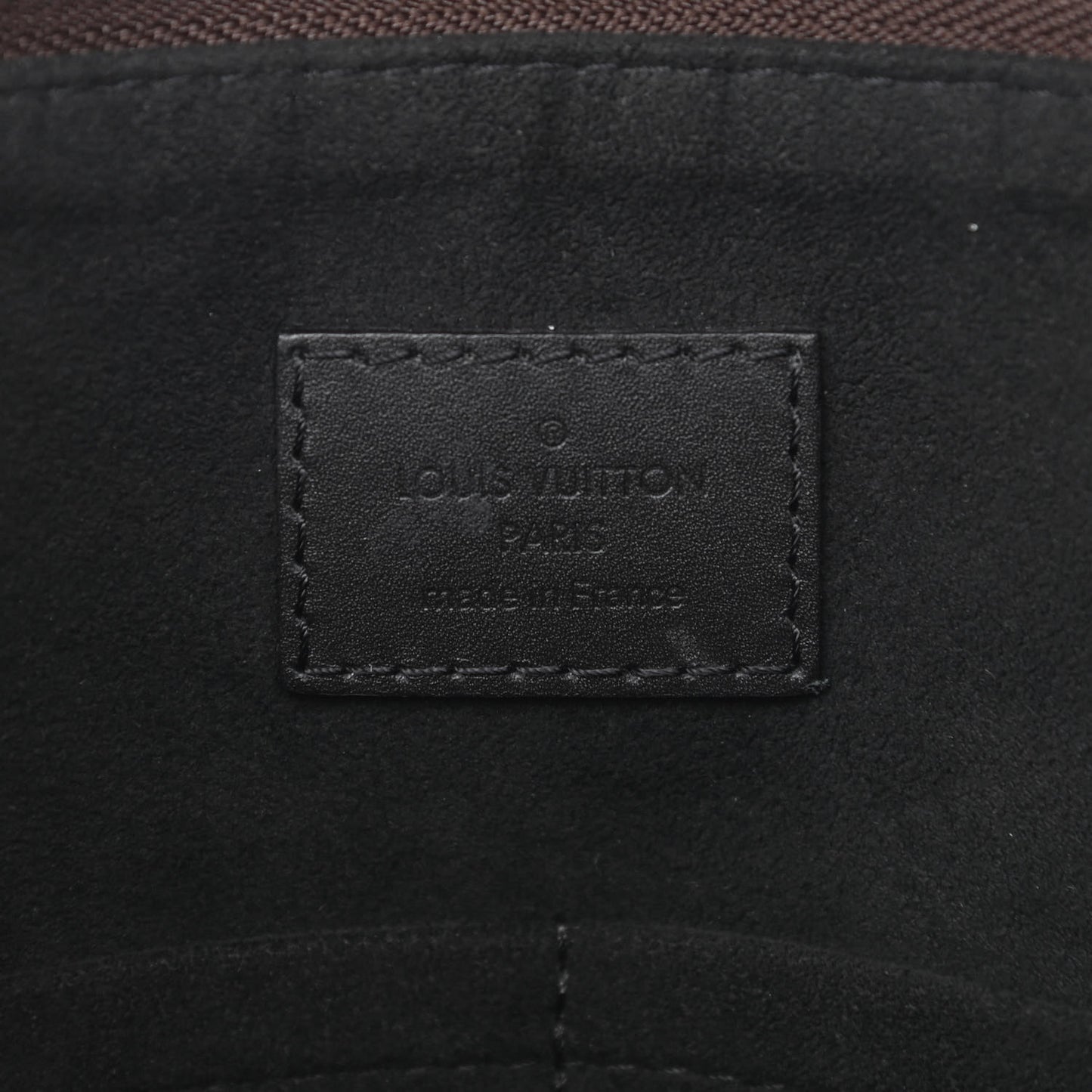 Monogram Flower Zipped Tote MM Black
