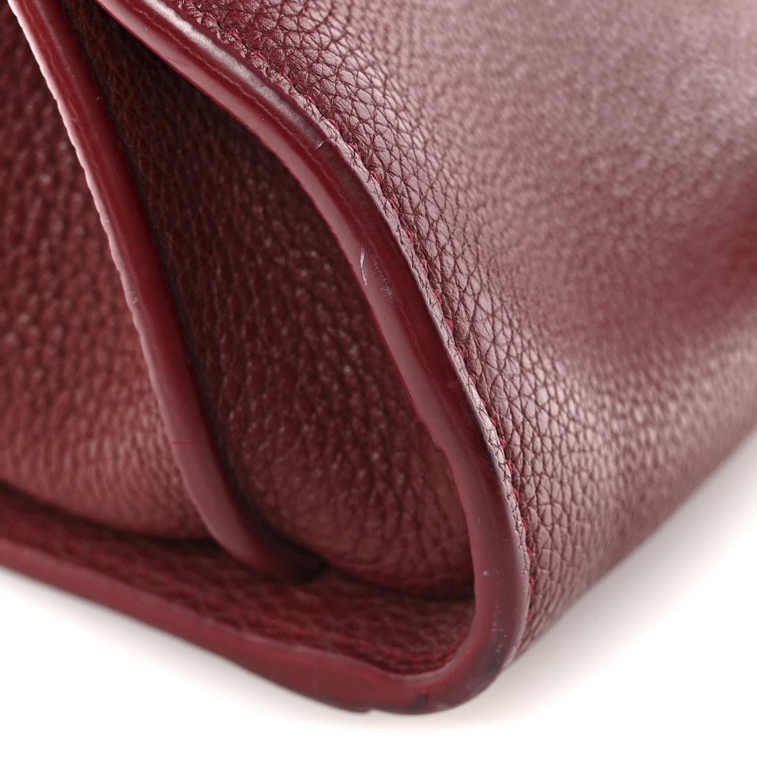 Saint Laurent Grained Calfskin Small Supple Sac De Jour Dark Pallisandre 15 of 16