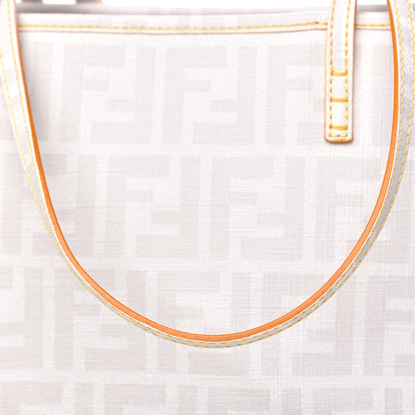 Zucca Spalmati Medium Roll Tote Bianco