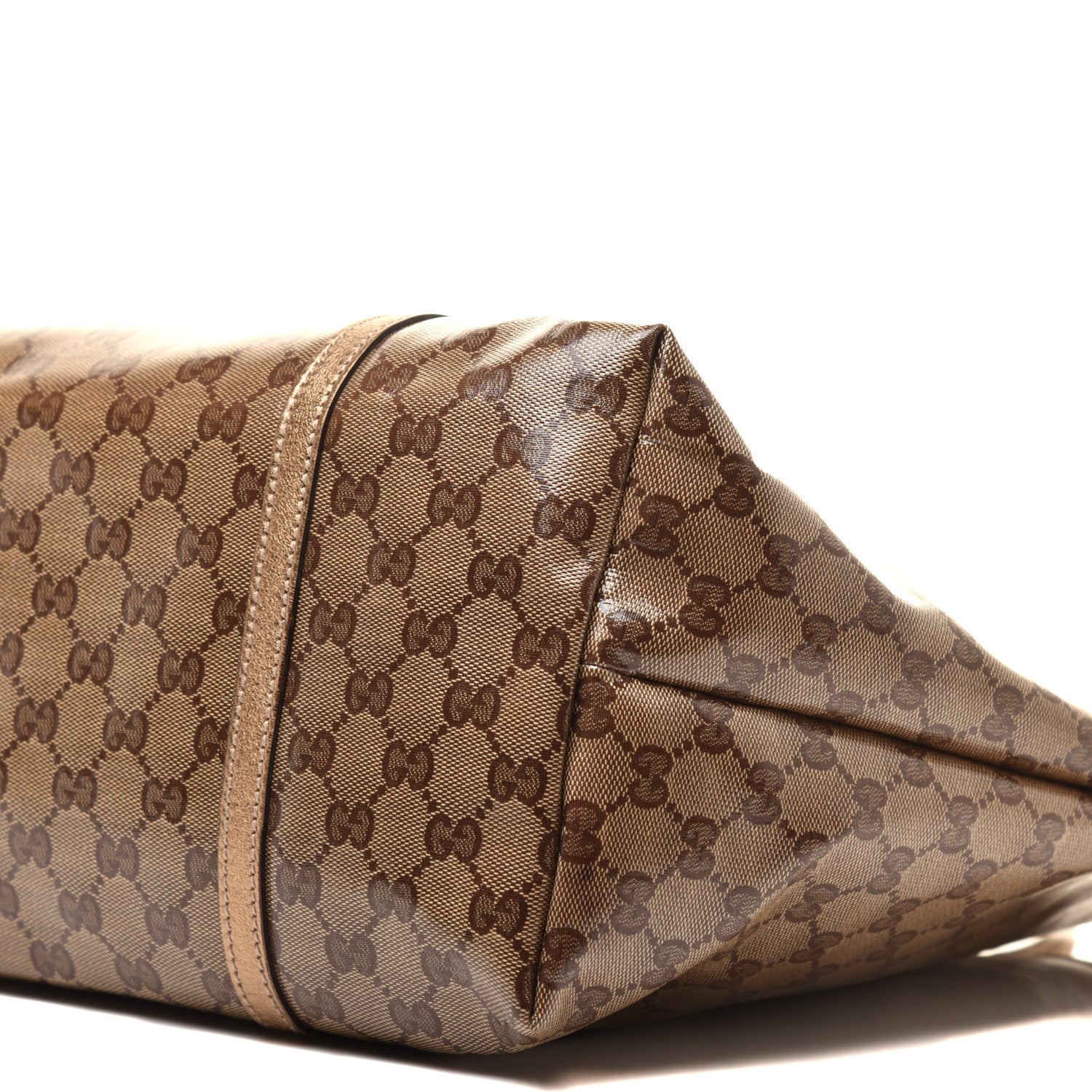 Gucci Crystal Monogram Large Joy Tote Gold 9 of 9