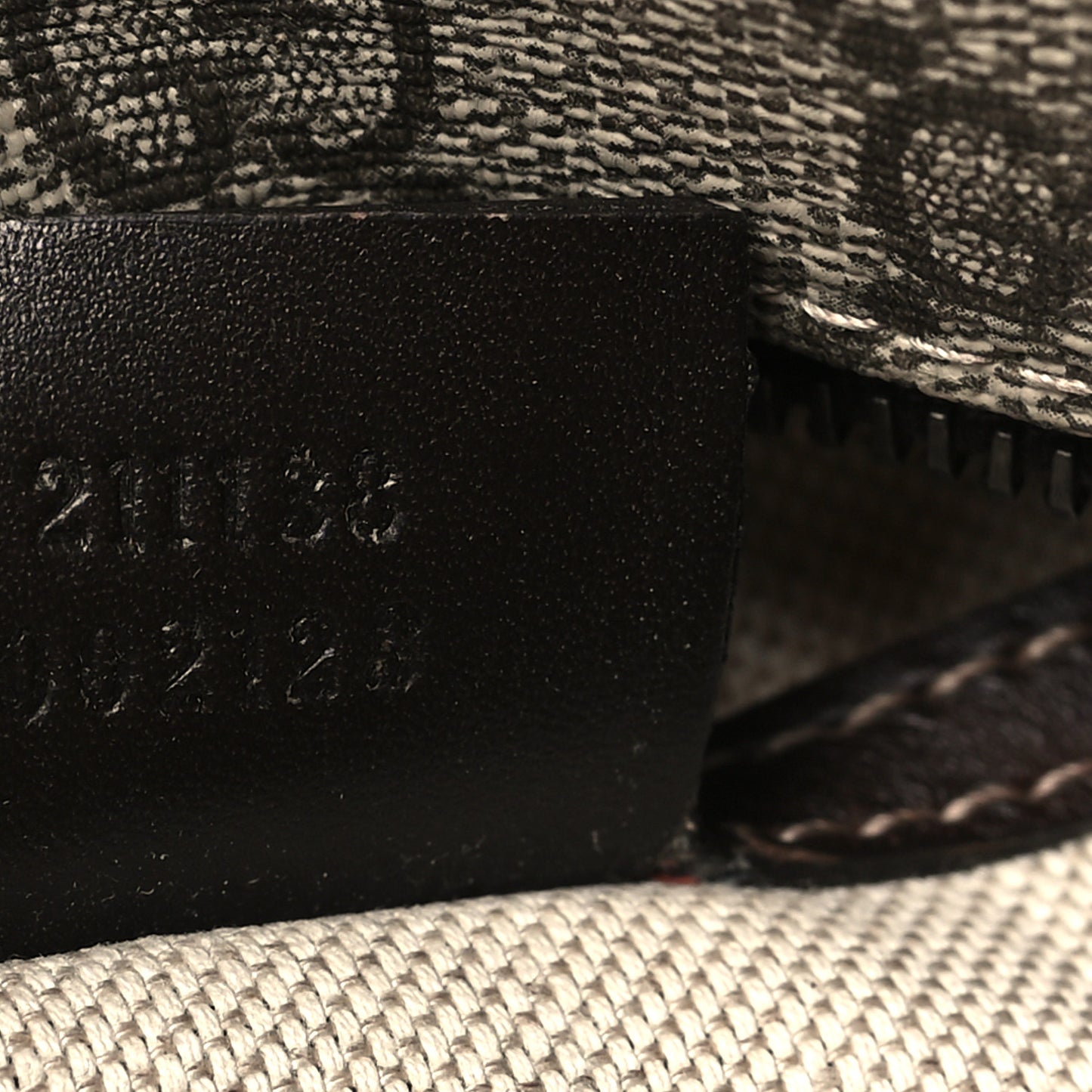GG Supreme Monogram Small Joy Tote Dark Brown