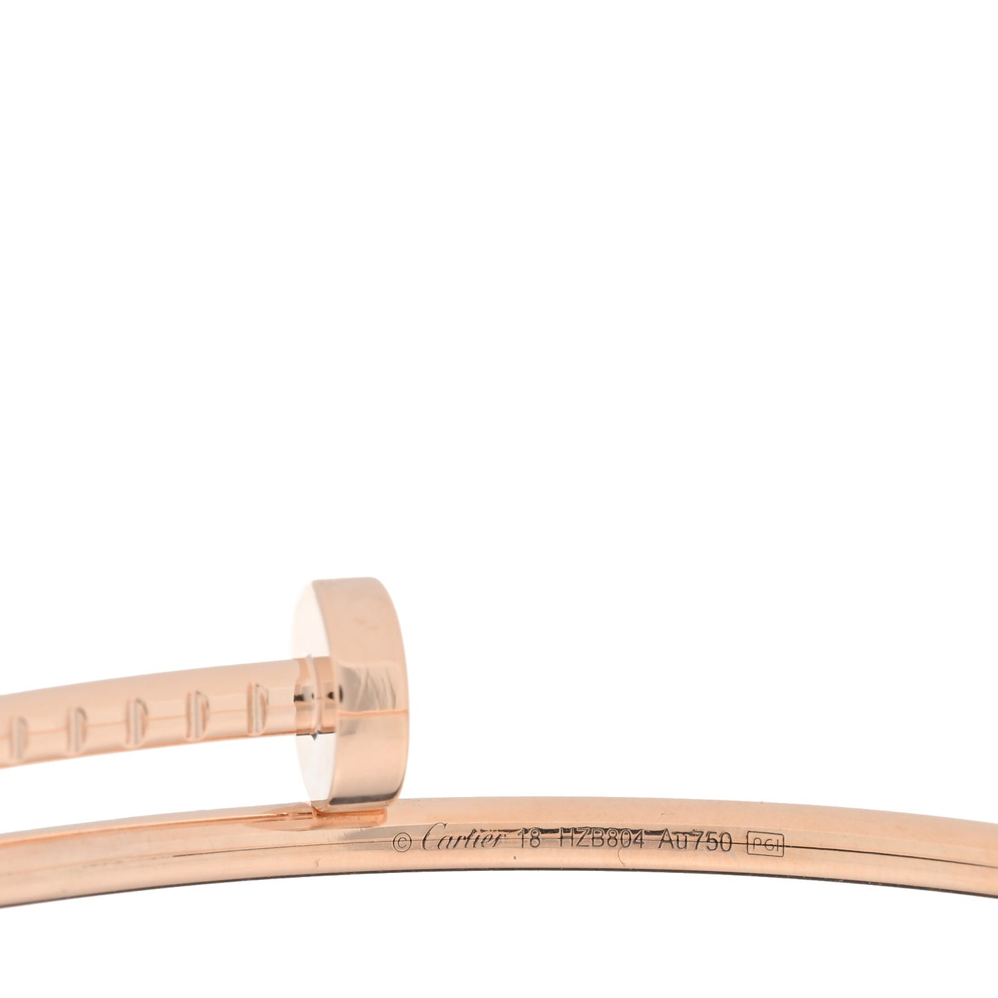 18K Pink Gold Small Juste Un Clou Bracelet 18
