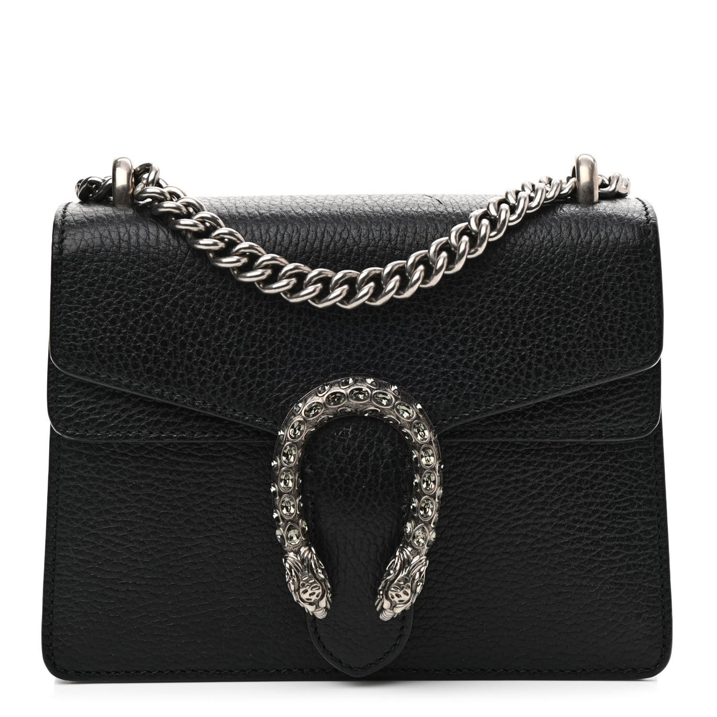 Calfskin Mini Dionysus Shoulder Bag Black