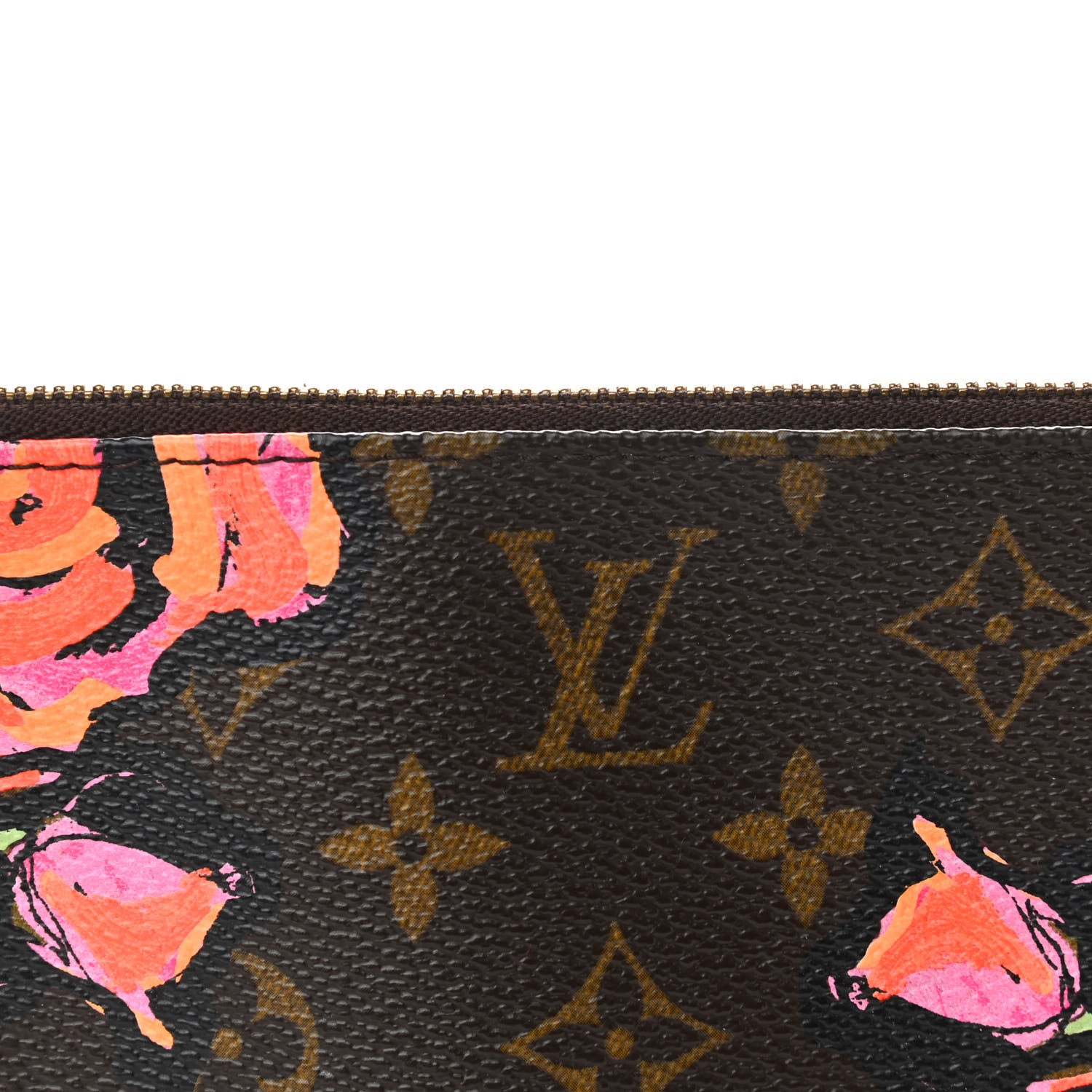 Louis Vuitton Monogram Roses Pochette Accessories 8 of 11