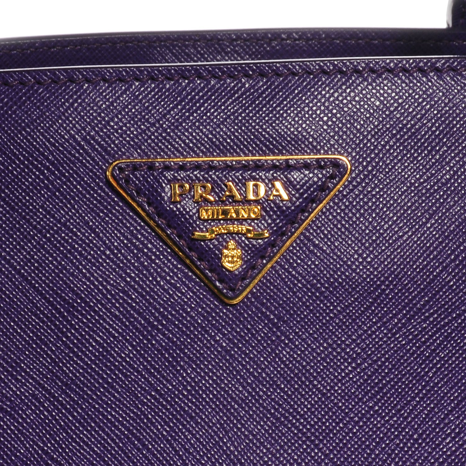 Prada Saffiano Lux Large Tote Viola 11 of 11
