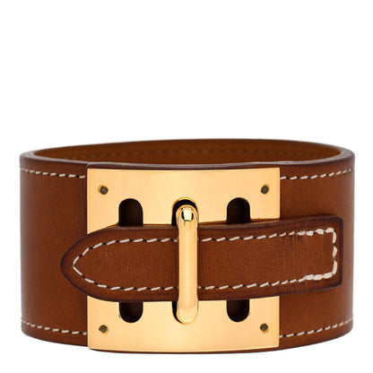 Hermes Barenia Intense Bracelet M Fauve 1 of 6