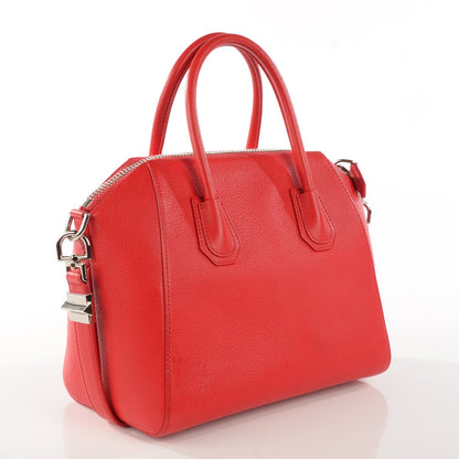 Givenchy Sugar Goatskin Small Antigona Red 3 of 9