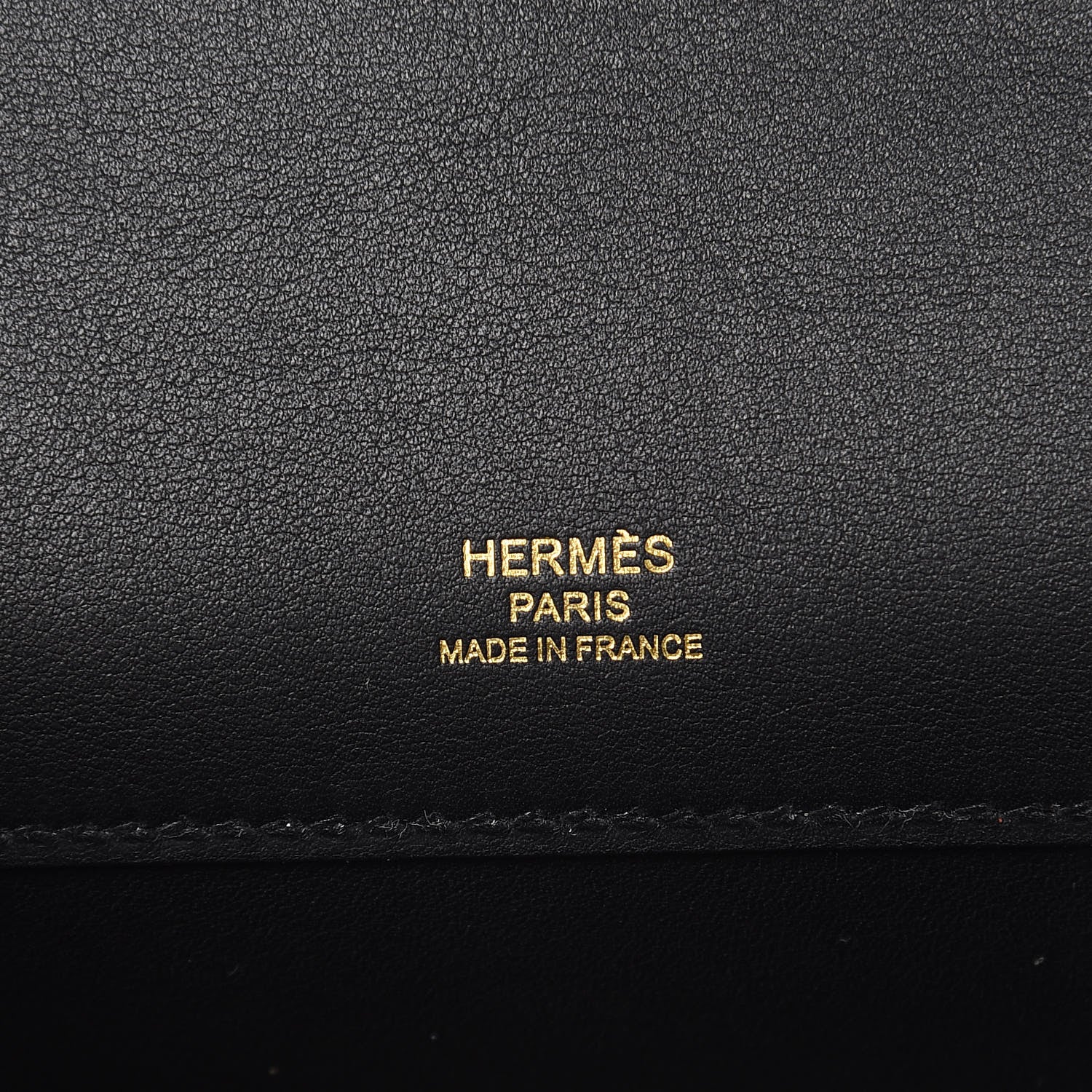 Hermes Swift Kelly Cut Clutch Pochette Black 7 of 10