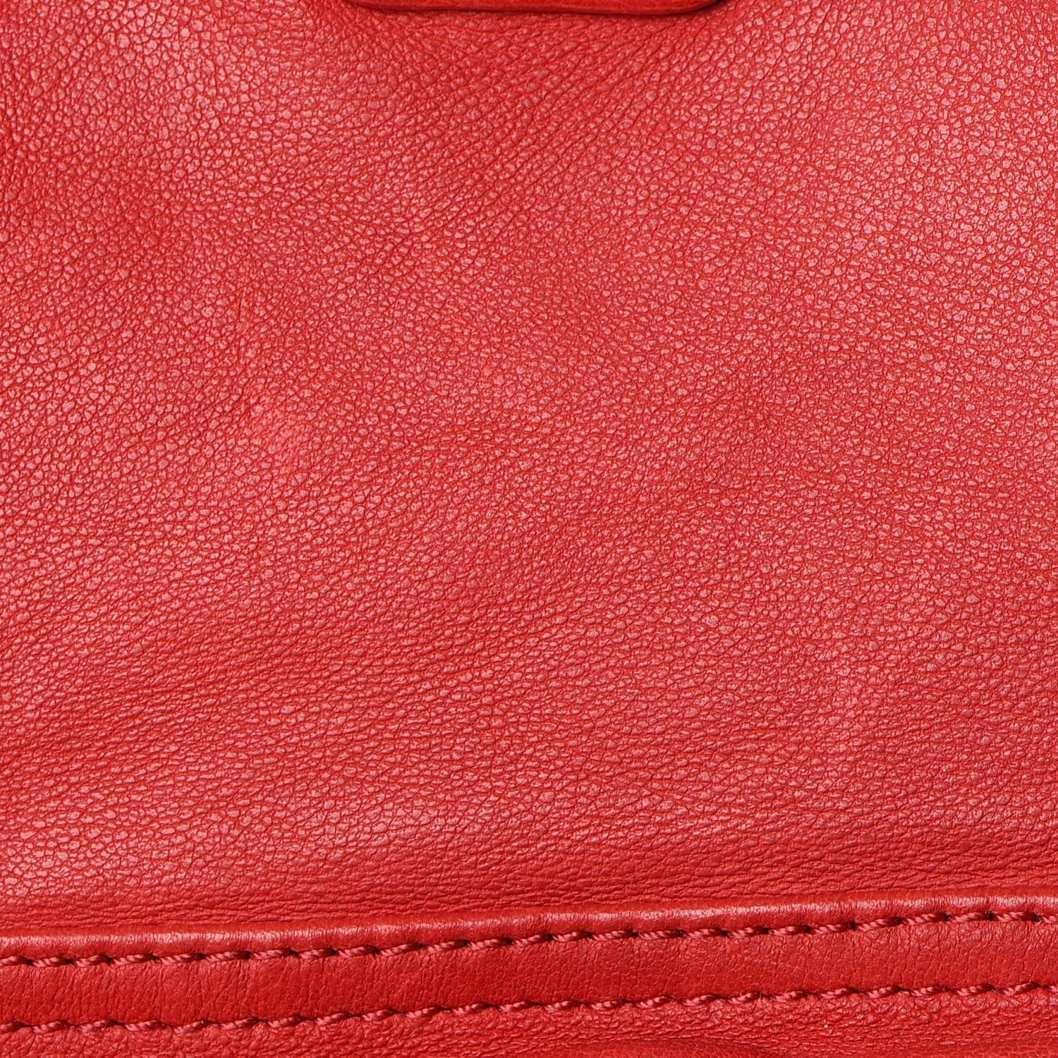 MCM Lambskin Tumbler Backpack Red 11 of 16