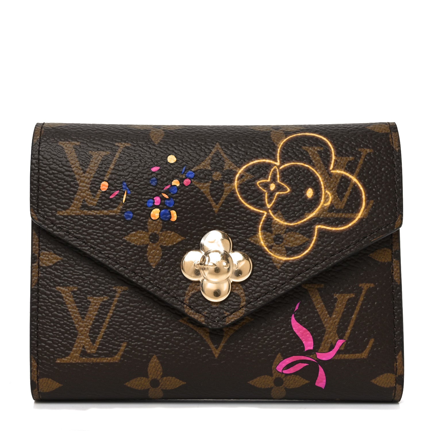 Louis Vuitton Monogram 2025 Christmas Animation Victorine Wallet