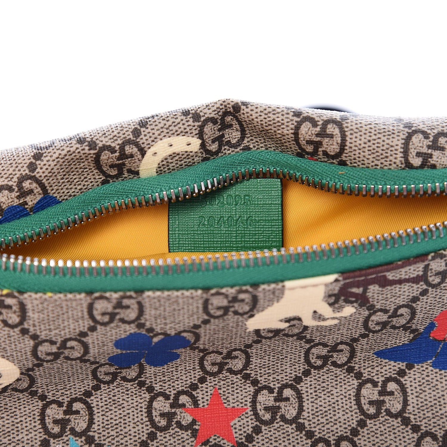 Gucci GG Supreme Monogram Ranch Childrens Belt Bag Multicolor 9 of 10