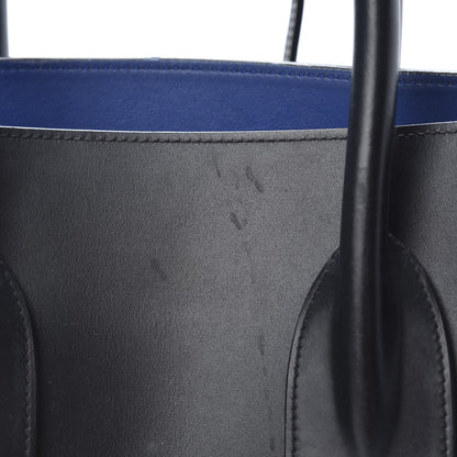 Saint Laurent Calfskin Small Sac De Jour Black Royal Blue 20 of 20