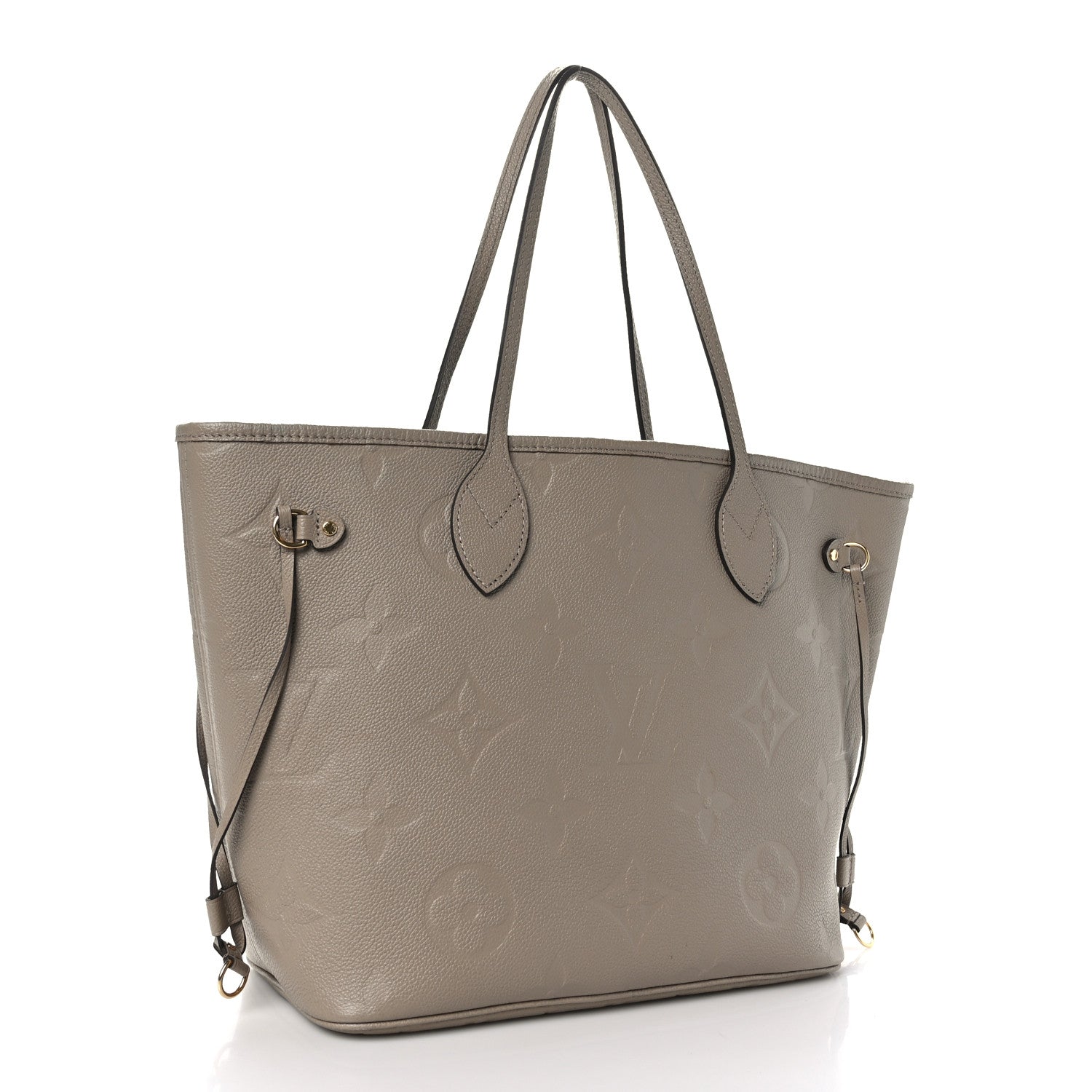 Louis Vuitton Empreinte Monogram Giant Neverfull MM Tourterelle 4 of 9