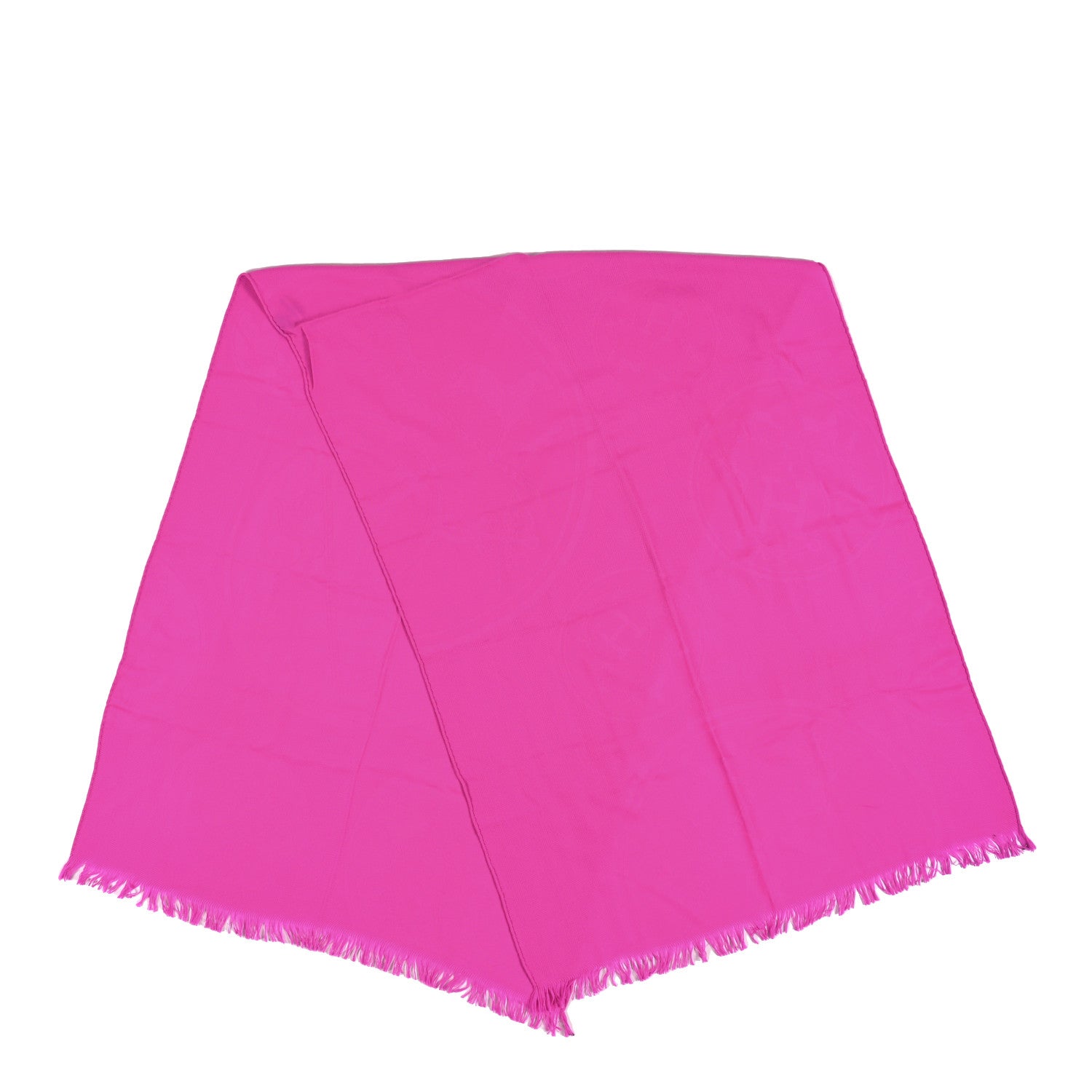 Hermes Cashmere Silk New Libris Stole Rose Cyclamen 2 of 3