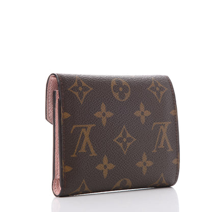 Louis Vuitton Monogram Victorine Wallet Rose Ballerine 3 of 7