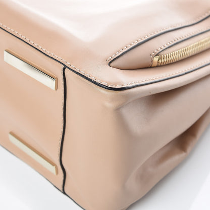 Valentino Garavani Vitello Demetra Satchel Beige 12 of 15