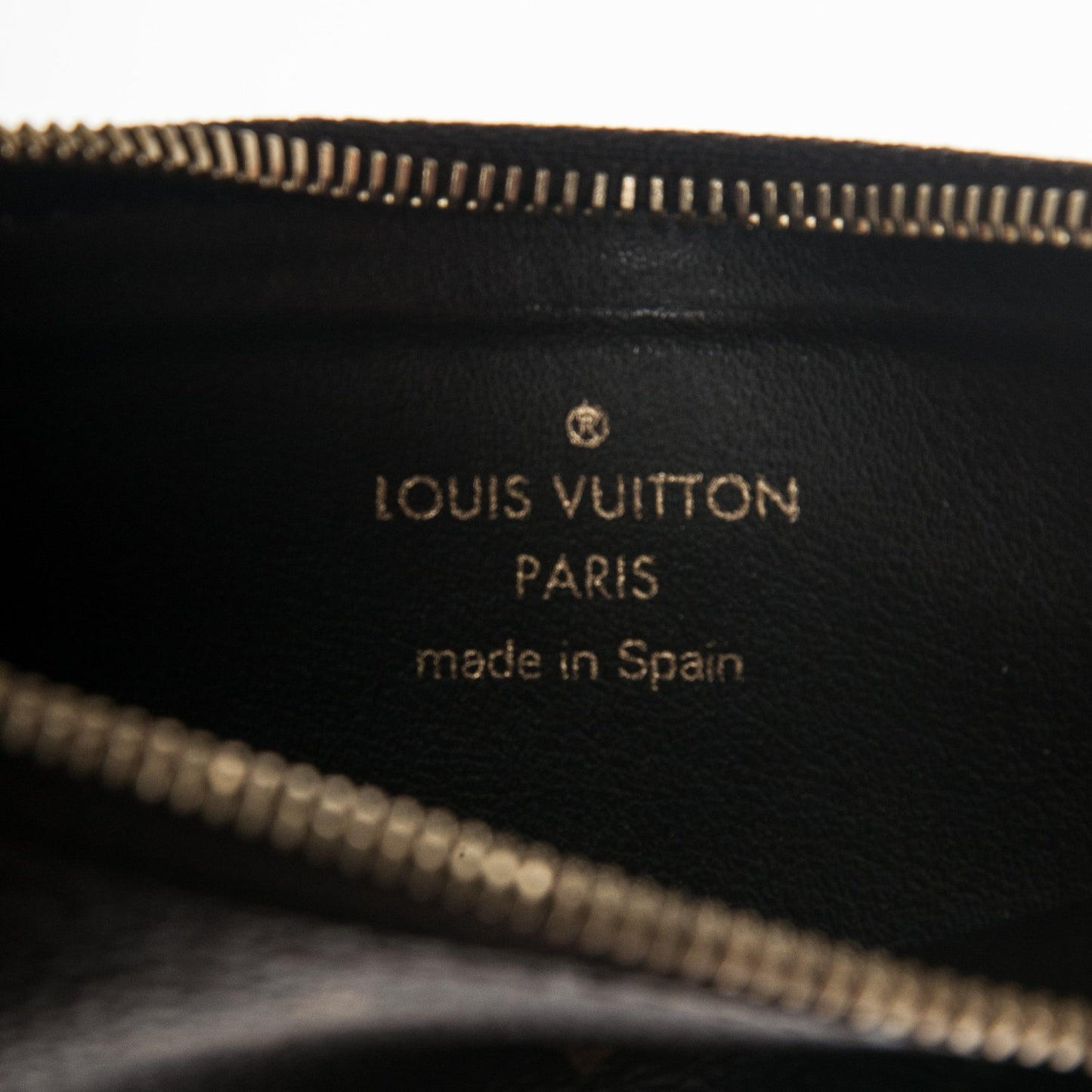 Monogram Felicie Chain Wallet Zippered Insert