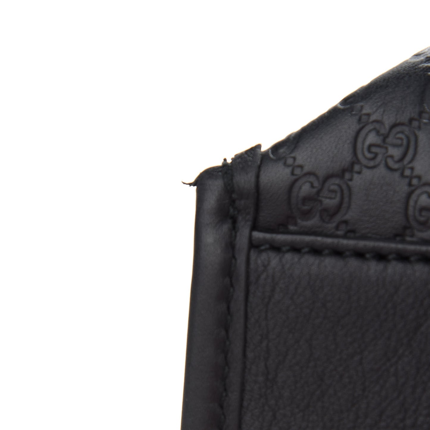 Soft Microguccissima Large Tote Black