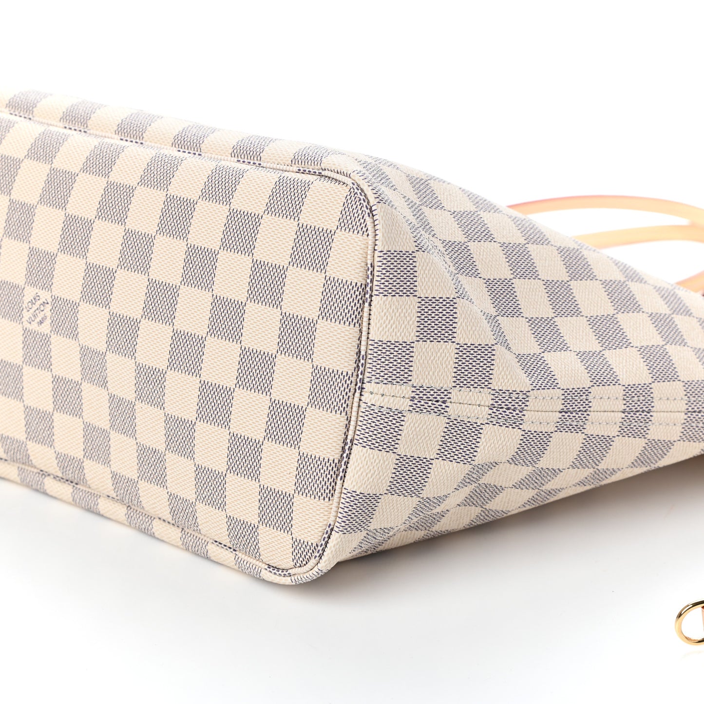 Damier Azur Neo Neverfull MM Rose Ballerine