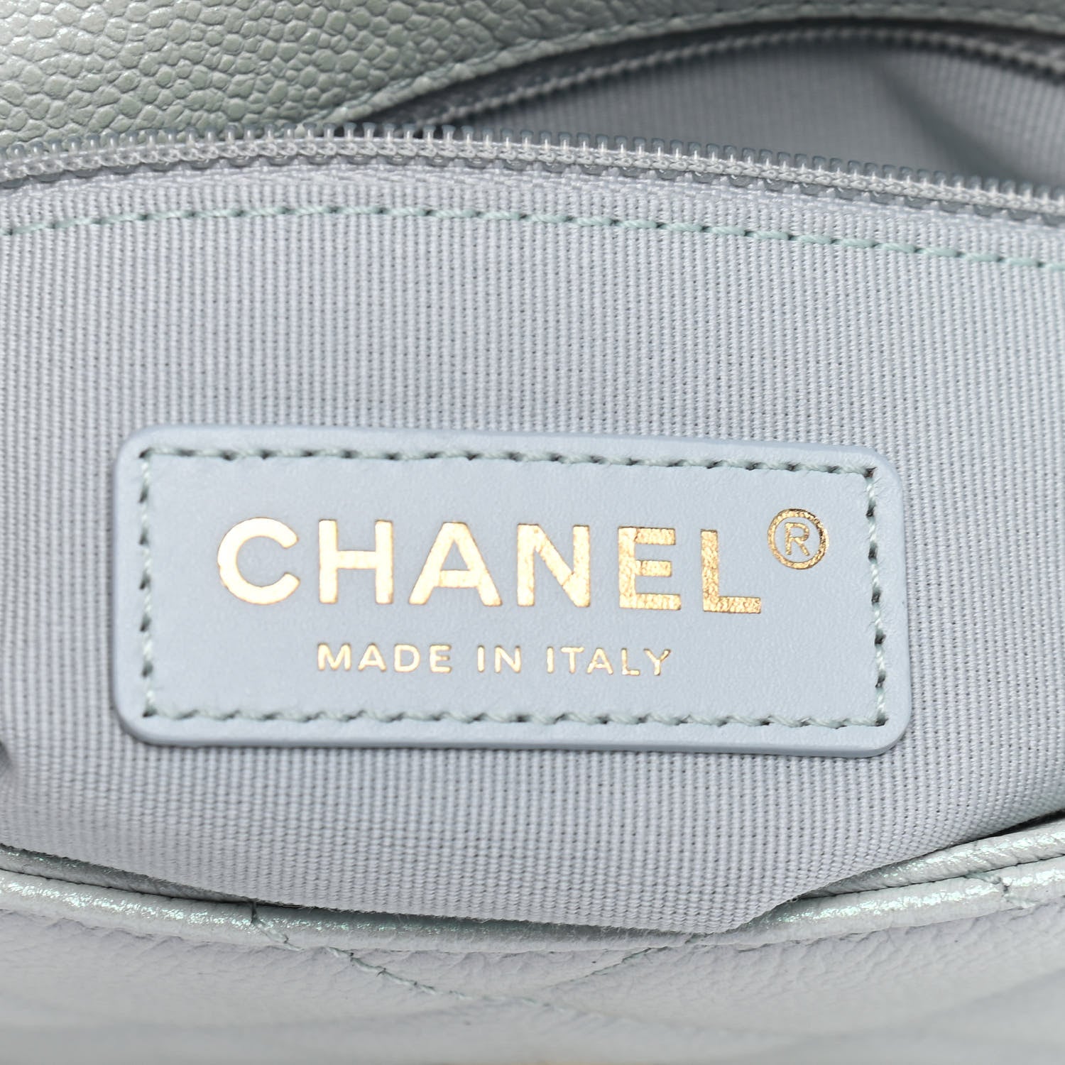 Chanel Iridescent Caviar Quilted Mini My Perfect Flap Light Green 6 of 9