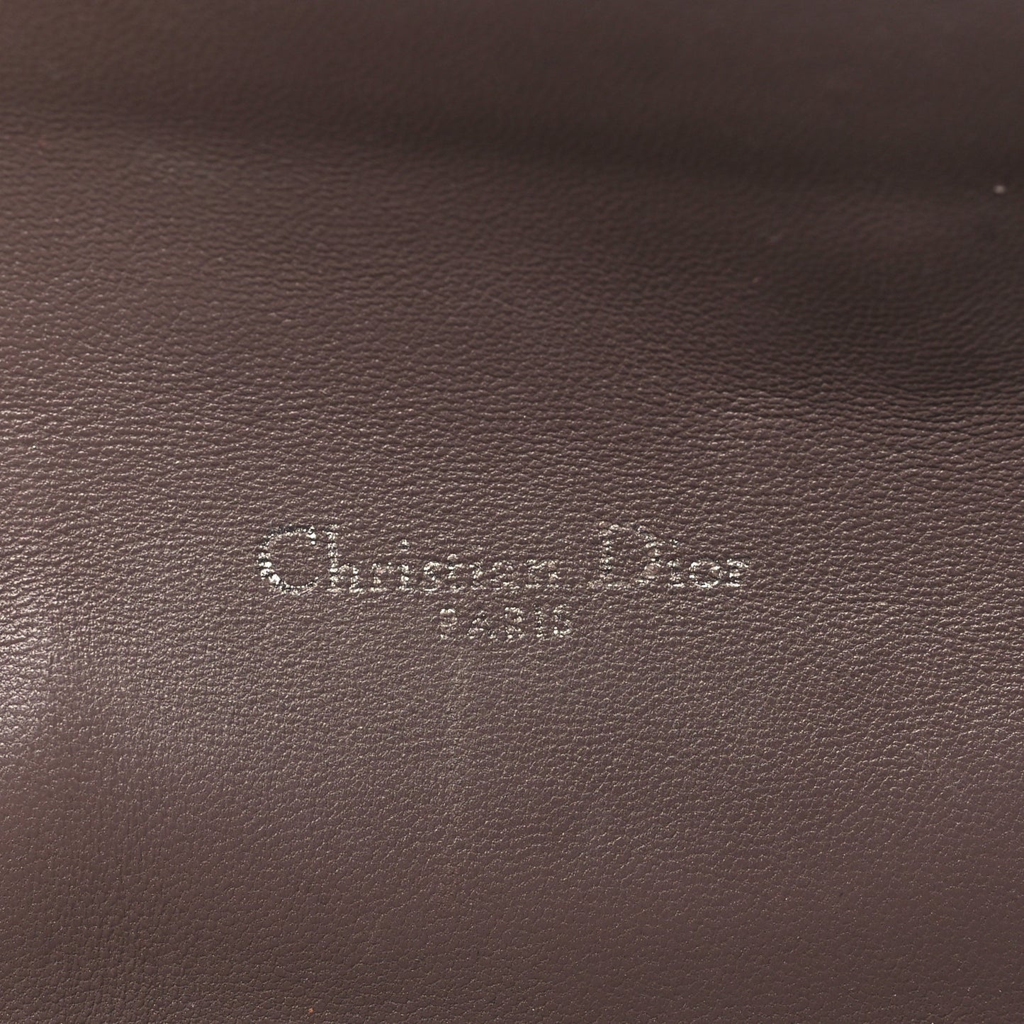 Lambskin Cannage Medium Miss Dior Flap Taupe