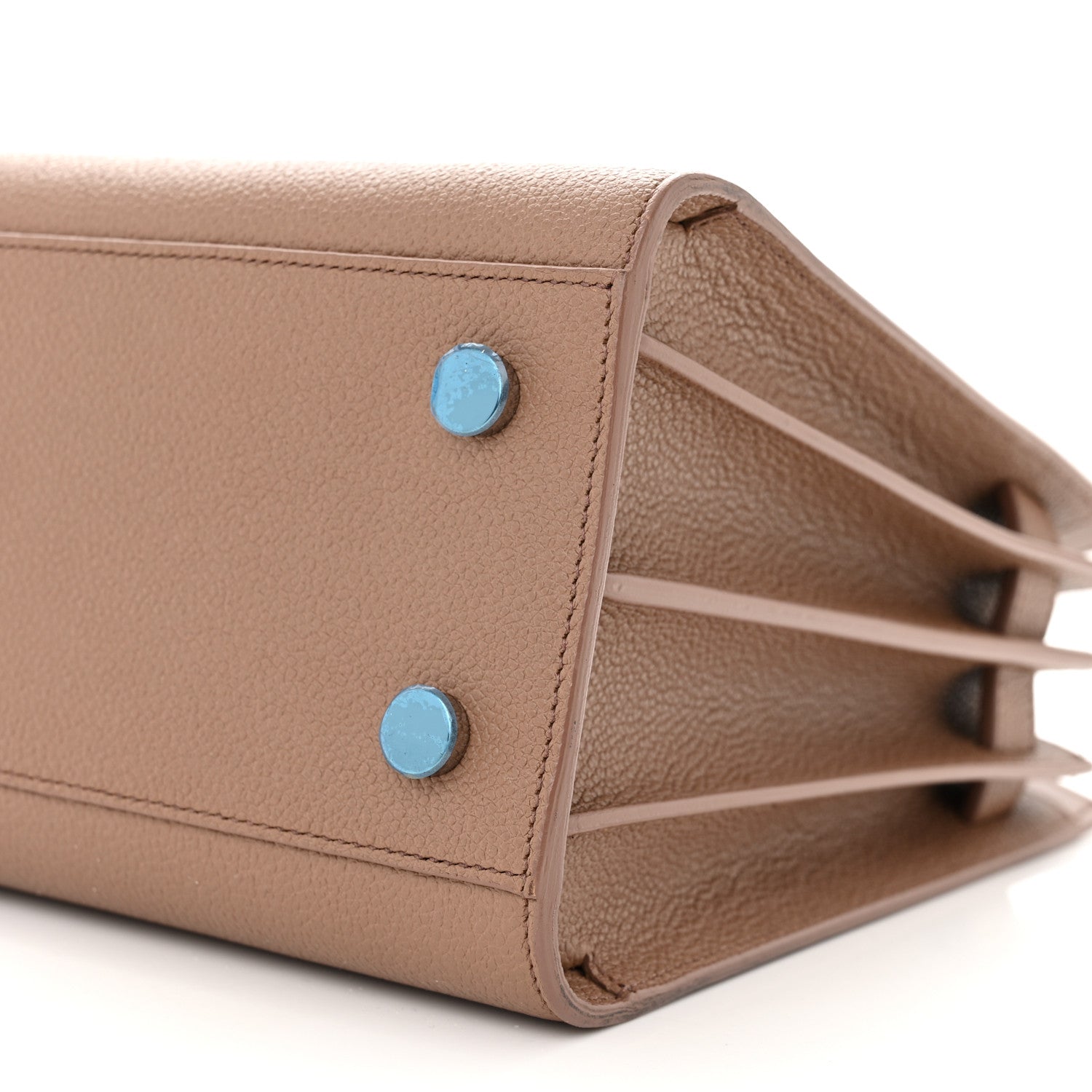 Saint Laurent Grained Calfskin Baby Sac De Jour Taupe 18 of 19