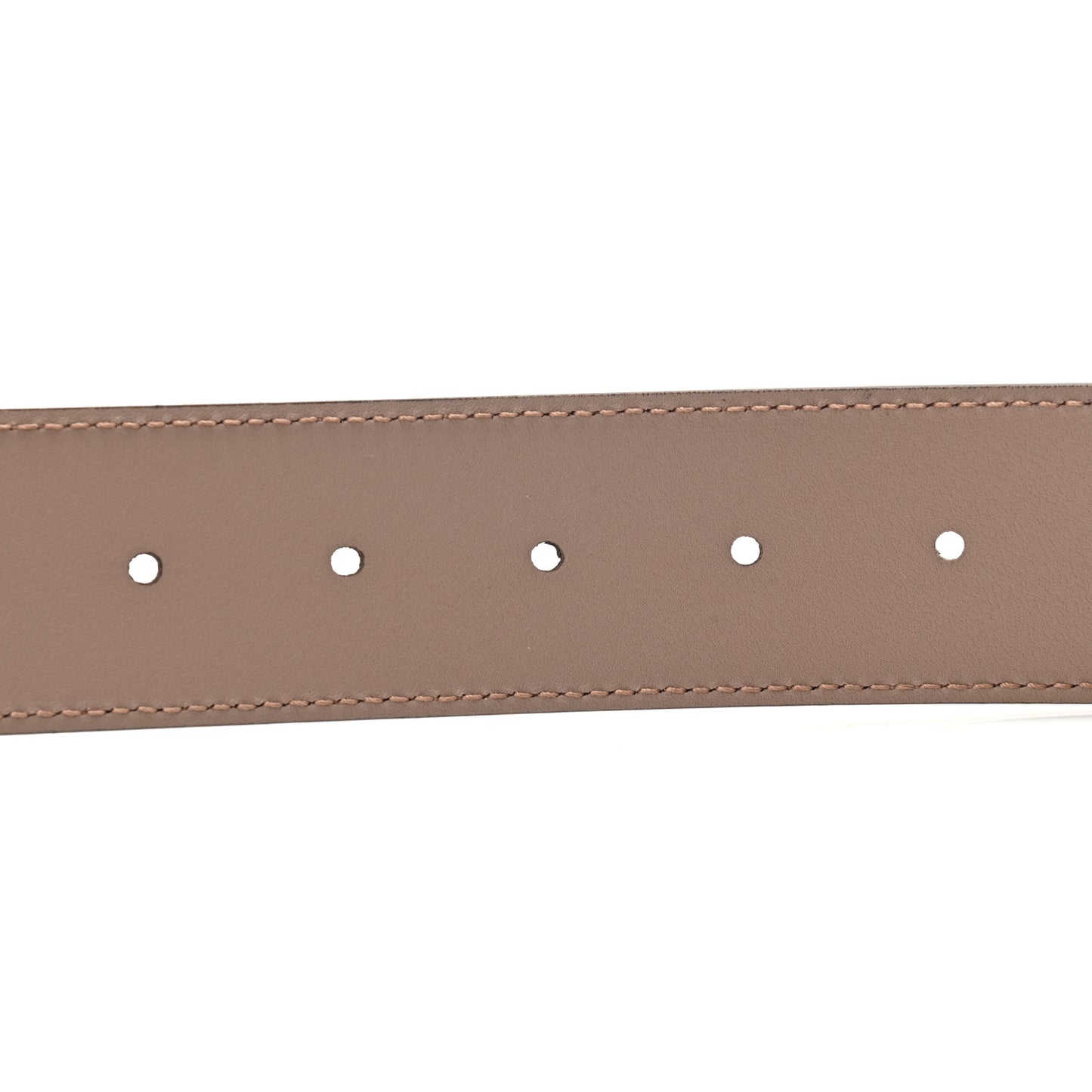 Calfskin Double G 40mm Belt 105 42 Porcelain Rose