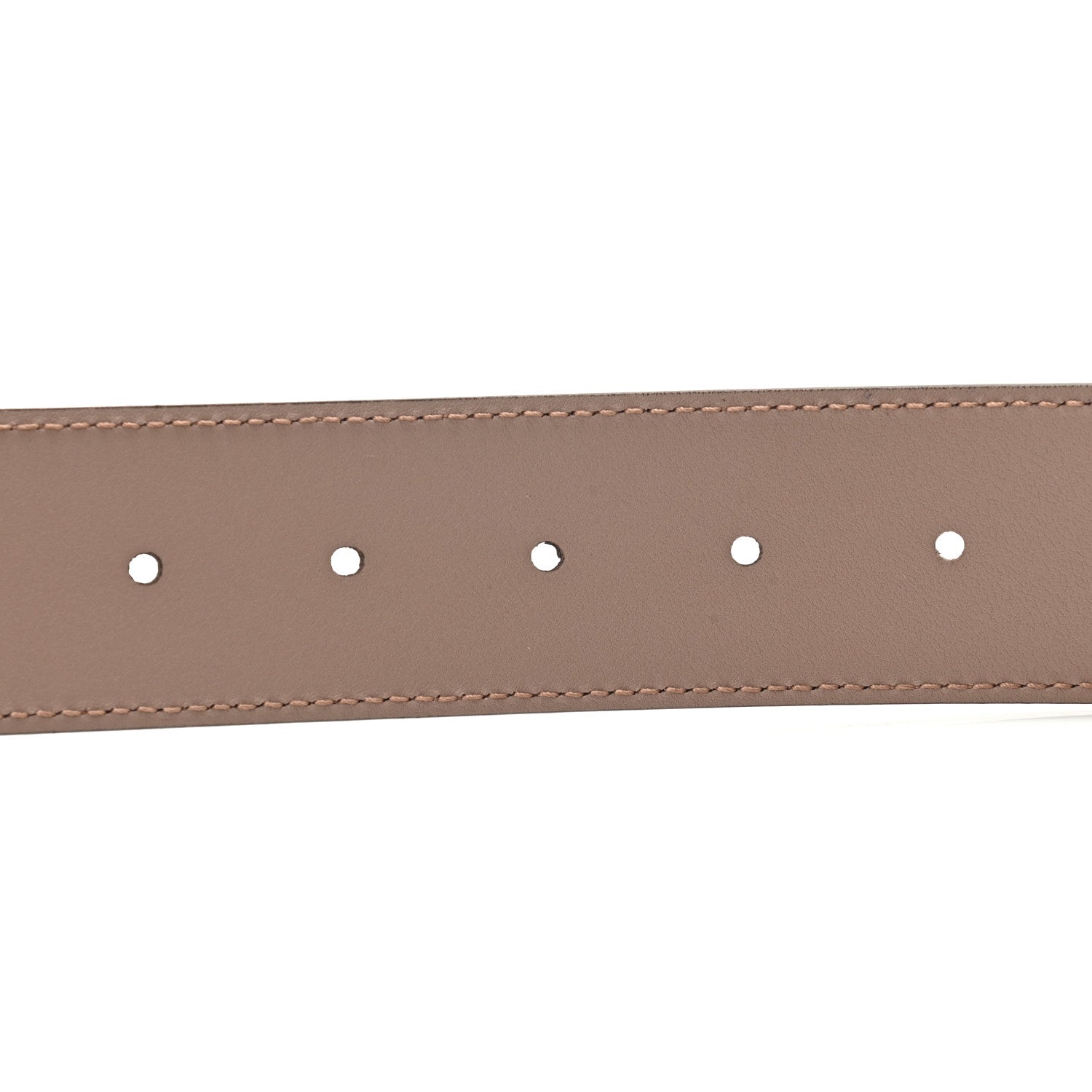 Gucci Calfskin Double G 40mm Belt 105 42 Porcelain Rose 3 of 5