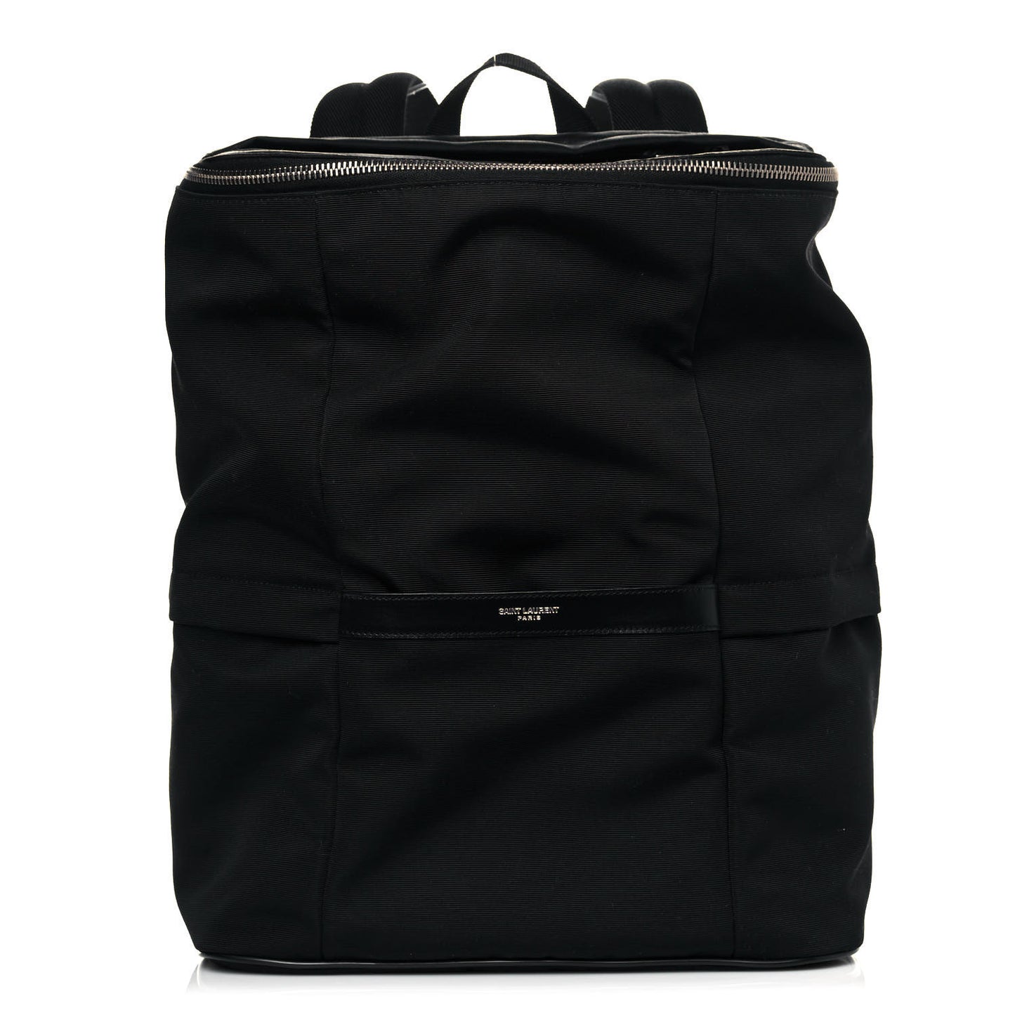 Canvas Calfskin Sid Backpack Black