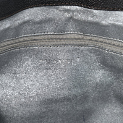 Chanel Glazed Caviar East West Modern Chain Tote Brown 6 of 11