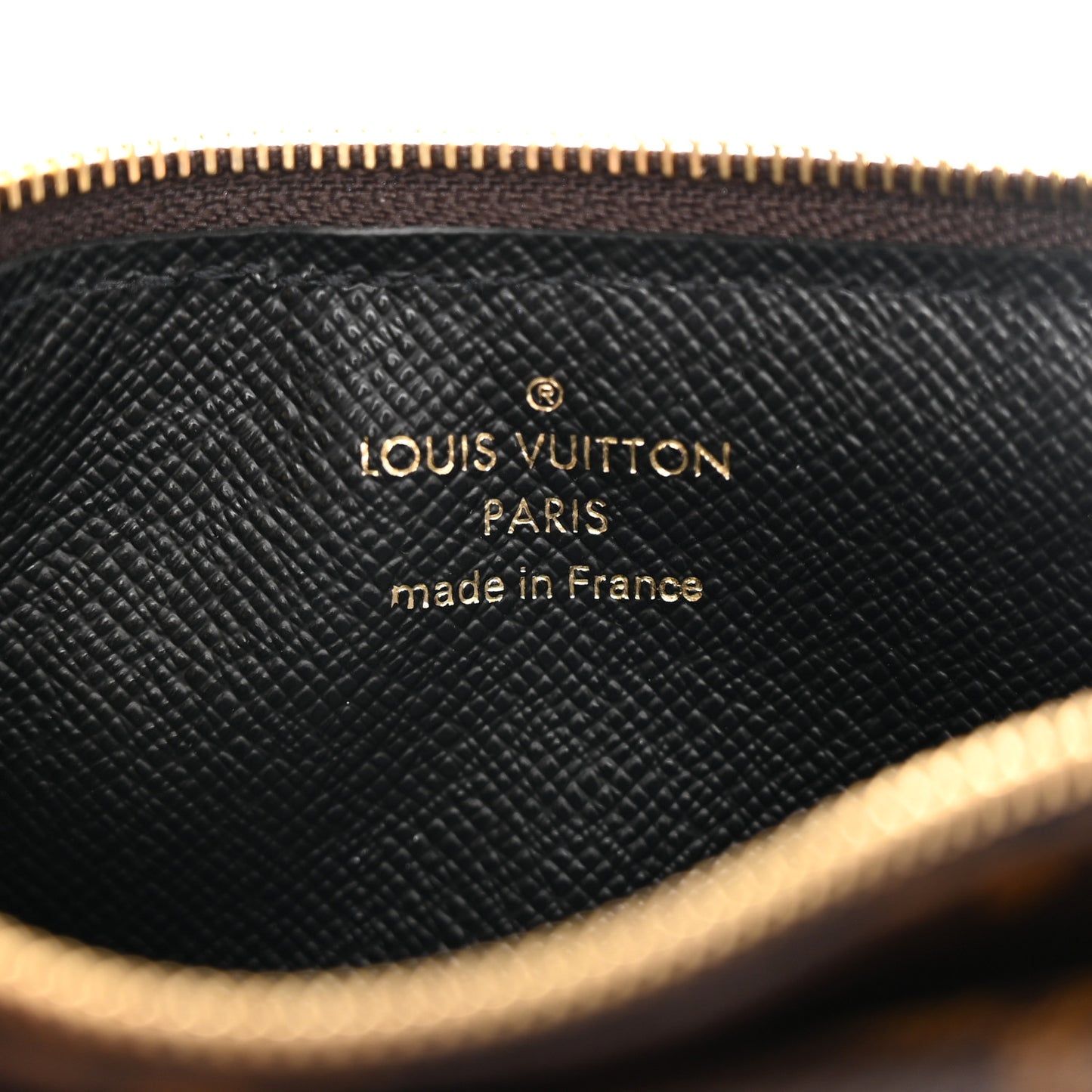 Monogram Recto Verso Card Holder Black
