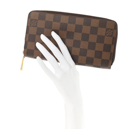 Louis Vuitton Damier Ebene Zippy Wallet 2 of 7