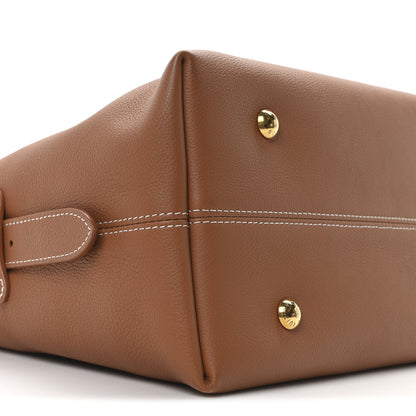 Louis Vuitton Grained Calfskin Low Key Hobo MM Cognac 9 of 11