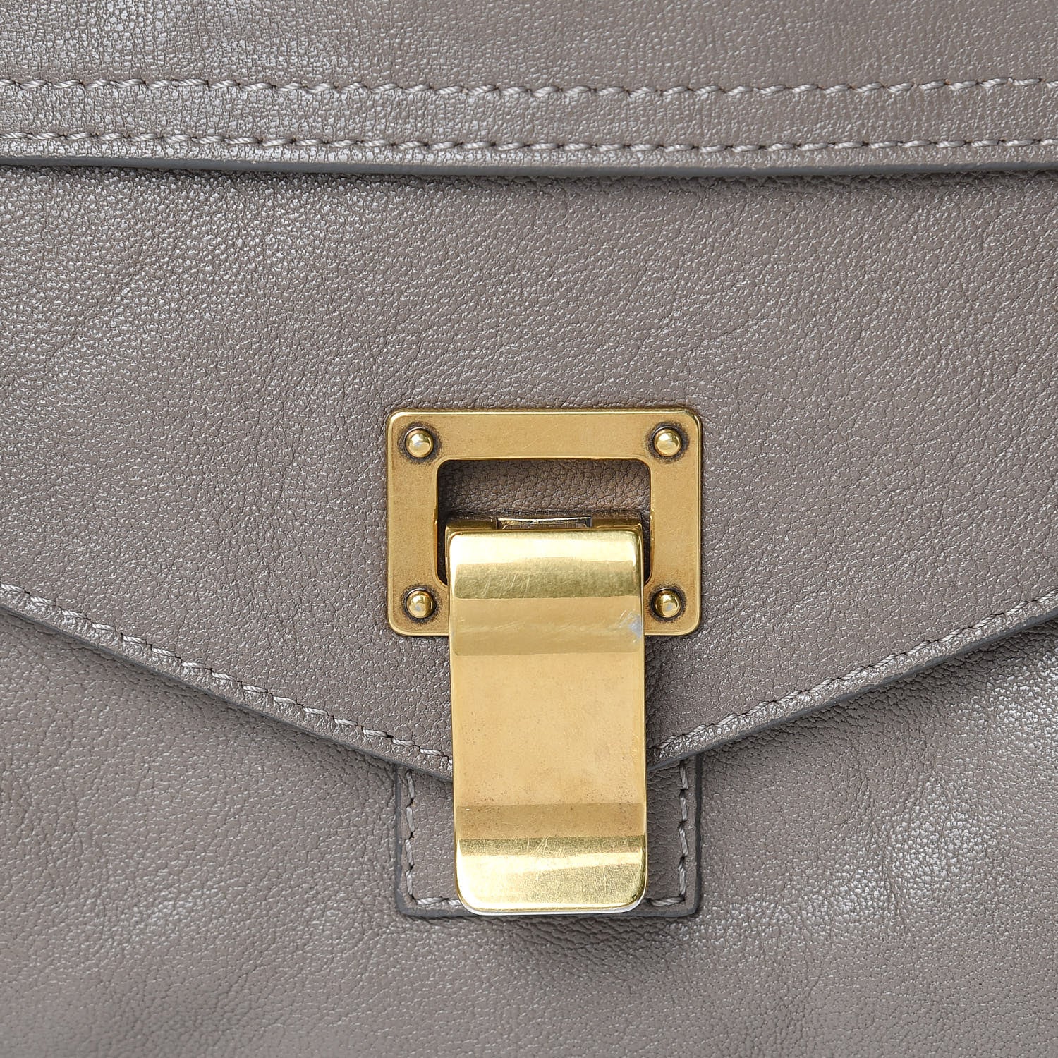 Proenza Schouler Lambskin Large PS1 Satchel Smoke 16 of 16