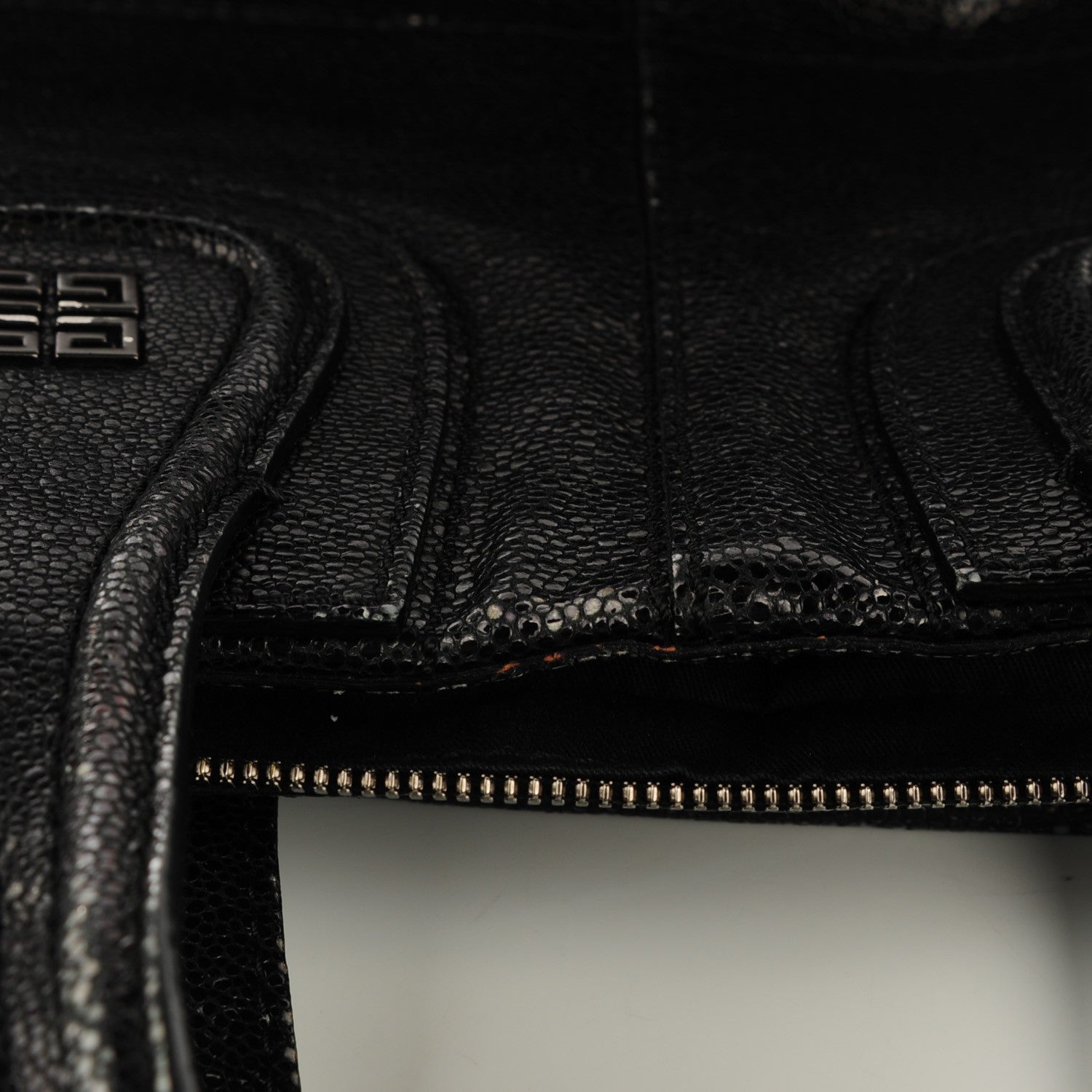 Givenchy Grained Calfskin Large Nightingale Black 10 of 14