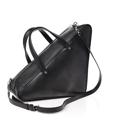 Balenciaga Calfskin M Triangle Duffle Black 2 of 10