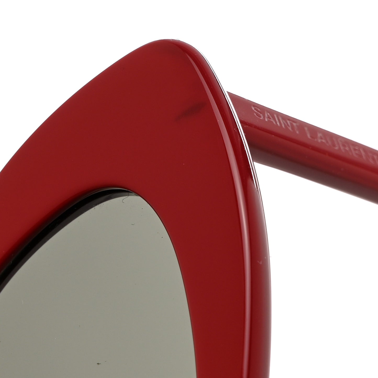 Acetate Heart Frame Loulou SL181 Sunglasses Red
