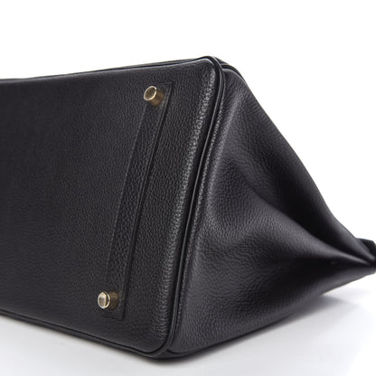Hermes Togo Birkin 35 Black 7 of 11