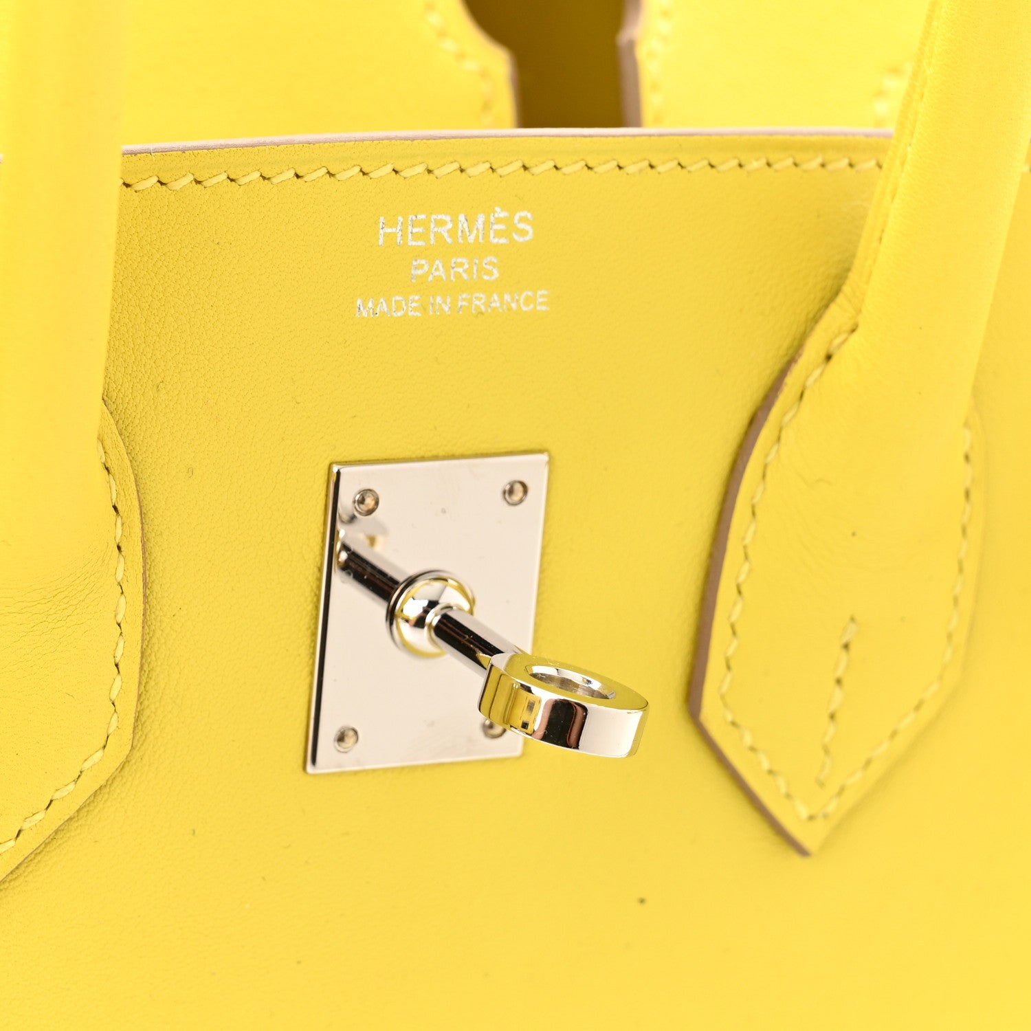 Hermes Swift Birkin 25 Lime 6 of 10