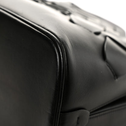 Prada Vitello Intreccio Tress Handbag Black 10 of 10