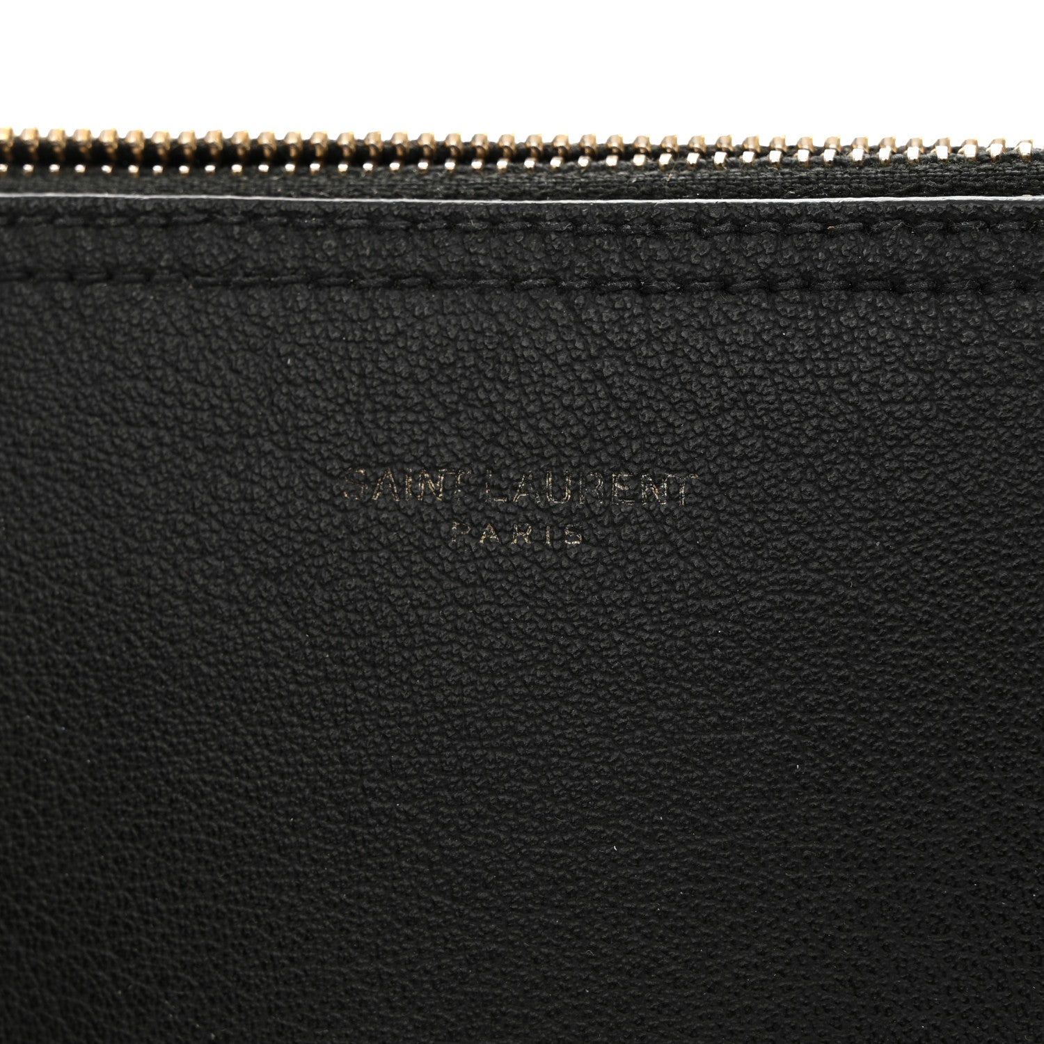 Saint Laurent Calfskin Large Shopping Tote Black 6 of 11