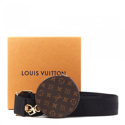 Louis Vuitton Nylon Monogram Strap with Coin Purse Black 7 of 7