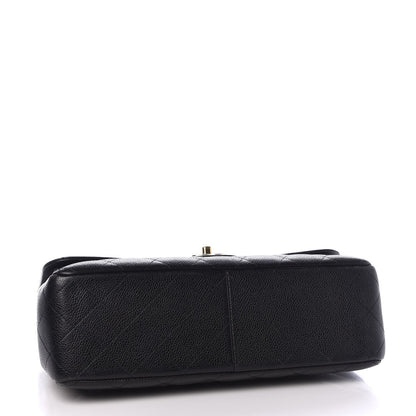 Chanel Caviar Quilted Jumbo Double Flap Black 4 of 7