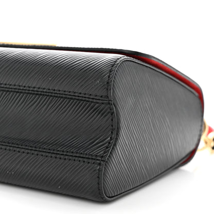 Louis Vuitton Epi Monogram Twist MM Black 9 of 10