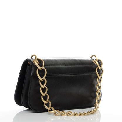 Chanel Calfskin Vertical Quilted Single Flap Black 3 of 7